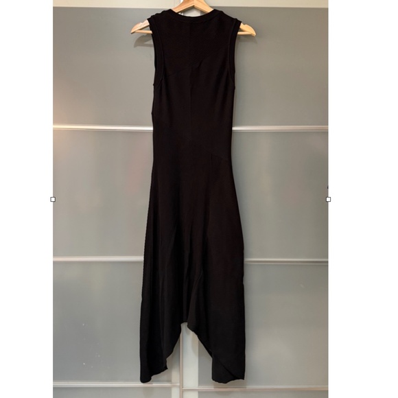 All Saints Black Gia Maxidress - US Size 6 - Picture 2 of 5